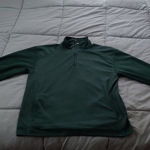 Badger - Green - L - 1/4 zip Fleece
